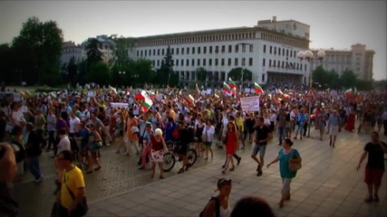 #дансwithme Протеста продължава