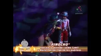 Jaime Camil y Maite Perroni Padrinos de Pinocho 
