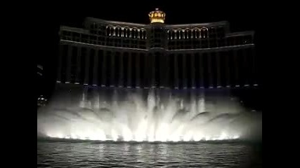 Bellagio Fountains Andrea Bocelli Time to Say Goodbye 