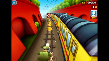 Subway Surfers Epizode #15 (извинете,че е малък но играя от 1 ден)