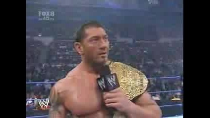 Undertaker Предизвиква Batista За Титлата