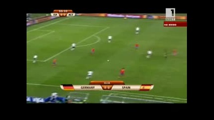 Германия - Испания 7.07.2010 второ полувреме част 1