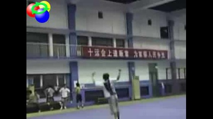 wushu training