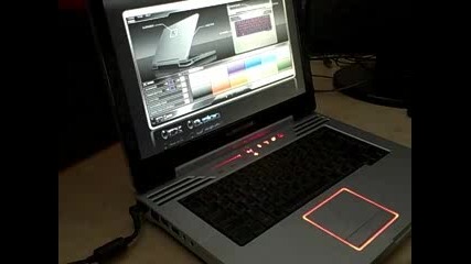 Alienware M15x Alienfx Lighting