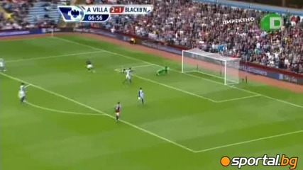 Астън Вила - Блекбърн 3:1
