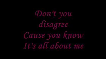 Avril Lavigne - I Dont Have To Try (karaoke)