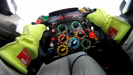 Mercedes Amg F1 W03 - onboard Nico Rosberg Silverstone 2012