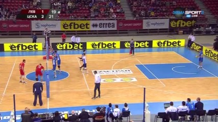 ВК Левски - ВК ЦСКА 27:29 /четвърти гейм/