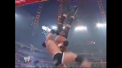 Unforgiven 2003 Triple H vs Goldberg 3/3 