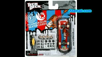 Tech Deck Fingerboards April 2008