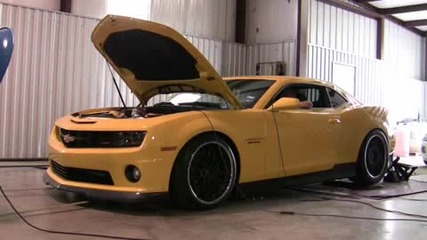 2010 Hpe650 Camaro 622 rw hp Chassis Dyno Test 