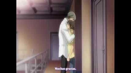 Misaki & Usagi kisses 