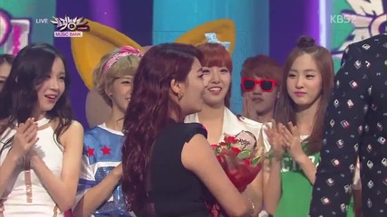 130802 Ailee - No.1 & Ending @ Music Bank