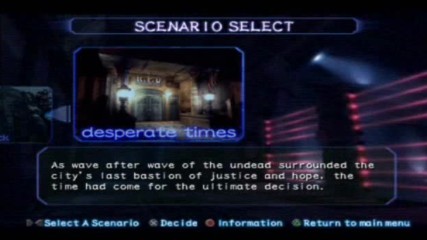 Resident Evil Outbreak File 2 Wild Things 1