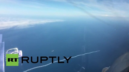 Дания: Вижте как F-16 сваля дрон във въздуха по време на тренировка