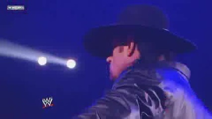 Smackdown 8/27/10 The Undertaker Returns to Confront Kane 