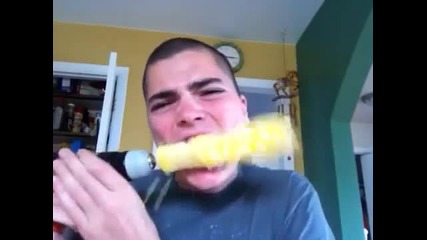 how to eat a corn in 10 seconds