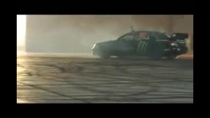 Ken Block with Subaru Impreza Wrx Sti 