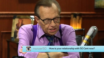 тв шоу Game and 50 Cent Larry King Now