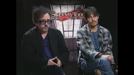 Tim Burton and Johnny Depp Interview 
