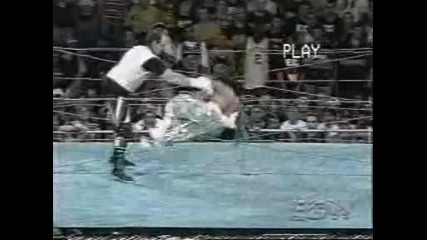 Sabu vs Terry Funk-barbed wire match