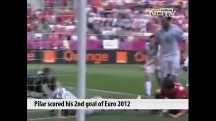 Петърж Ирачек отбеляза четвъртият най - бърз гол на Европейско първенство