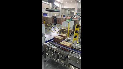 Роботизиран и автоматизиран процес на опаковане / A robotic and automated packaging process