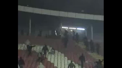 Crvena Zvezda - Hajduk Kula(безредици)