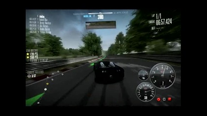 Need for Speed Shift и Buggati Veyron с 351км/ч *( моята максимална скорост)*