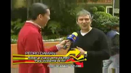 Pedro Damian Habla Del Robo Del Nuevo Tema De Rbd Y De Anahi En Telehit News 