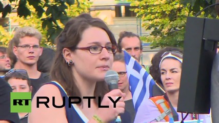 Germany: Oxi means Oxi! Berlin protesters decry 'financial blackmail' of Greece