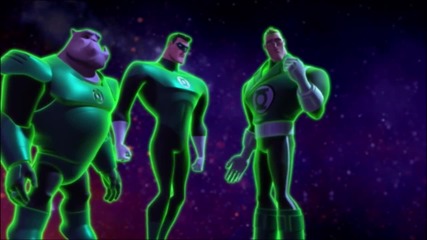 Green Lantern Corps vs The Manhunters.