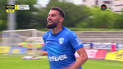 Goal by FK Spartak 1918 Varna