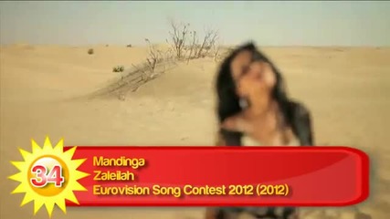 The top 50 Summer Songs 2012