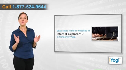 How to block websites in Internet Explorer® 9 on Windows® Vista