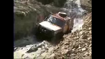 Offroad Lada Niva in the mud