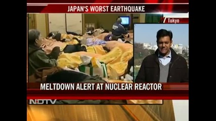 Japan quake Meltdown fear at nuclear reactor (13.03.2011) 