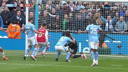 Manchester City vs. Arsenal - 1st Half Highlights
