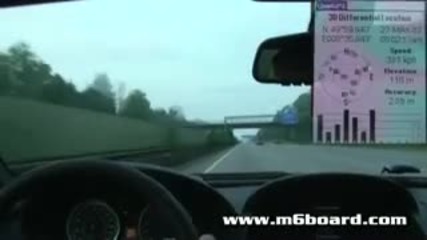 Kelleners Bmw M6 on German Autobahn