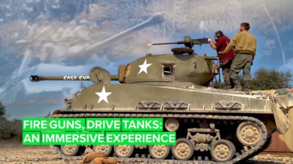 The real shooting, tank-driving experience you didn’t know existed