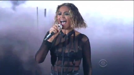 Beyonce Jay Z performing Drunk in Love at The Grammy