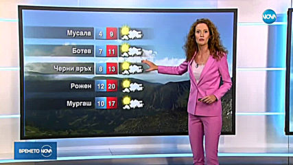 Прогноза за времето (30.08.2019 - централна емисия)