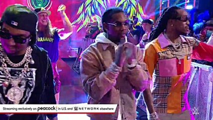 RK-Bro join forces with Migos for epic entrance: WWE Day 1 2022 (WWE Network Exclusive)