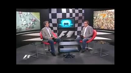 Formula 1 2010 Валенсия предварително студио част 2