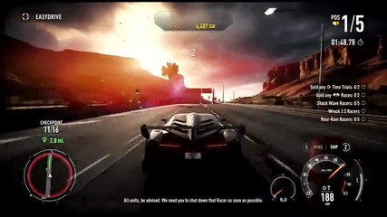 Need For Speed Rivals Gameplay Walkthrough - Part 23 Lamborghini Veneno