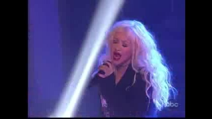 Christina Aguilera - Beautiful *live dancing with the stars dwts 23.11.10.* 