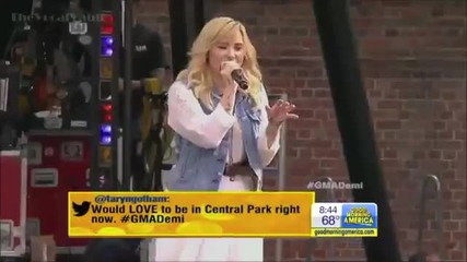 Demi Lovato- Made in the Usa ( На живо в " Добро Утро, Америка! " )