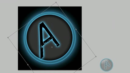 Photoshop Cs5: Ellipse Logo Making [creating - Tutorial]