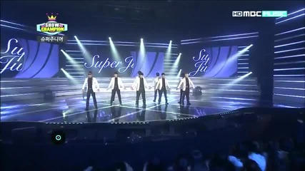 Super Junior - Spy @ Show Champion (11.09.2012)