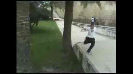 Daniel Brenes - Sampler Living Free ( Street Stunts Tricking )